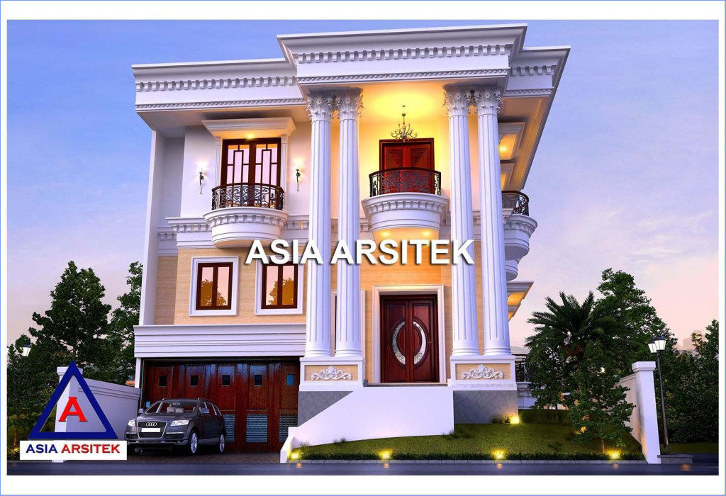 Jasa Arsitek Desain Rumah Mewah Classic Klasik Modern di Indonesia 012