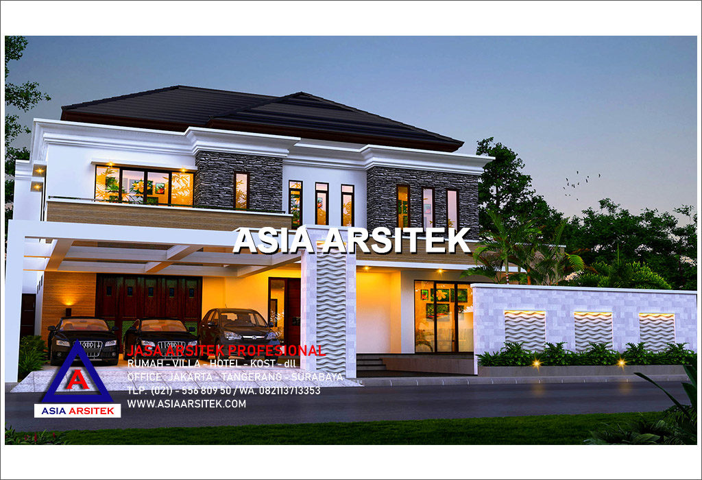 Jasa Arsitek Desain Rumah Mewah Tropis Di Jakarta
