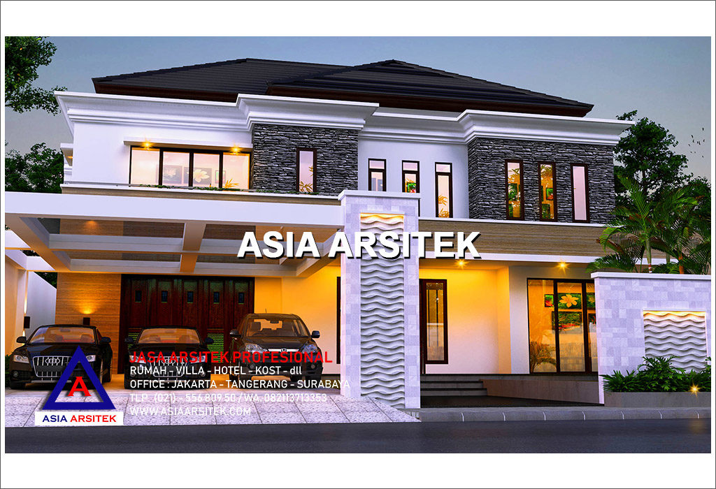 Jasa Arsitek Desain Rumah Mewah Tropis Di Jakarta