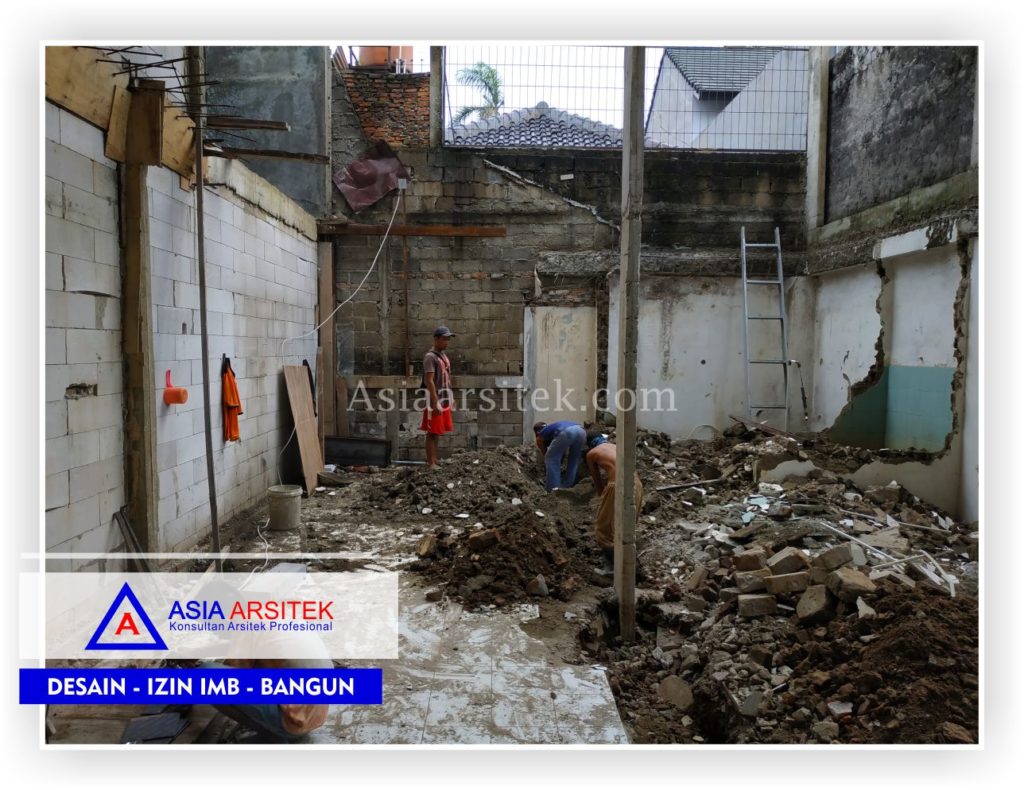 Pembongkaran Area Belakang Rumah Bpk Sunarno - Arsitek Desain Rumah Minimalis Modern Di Tangerang-Jakarta-Bogor-Bekasi-Bandung-Jasa Konsultan Desain Arsitek Profesional (1)
