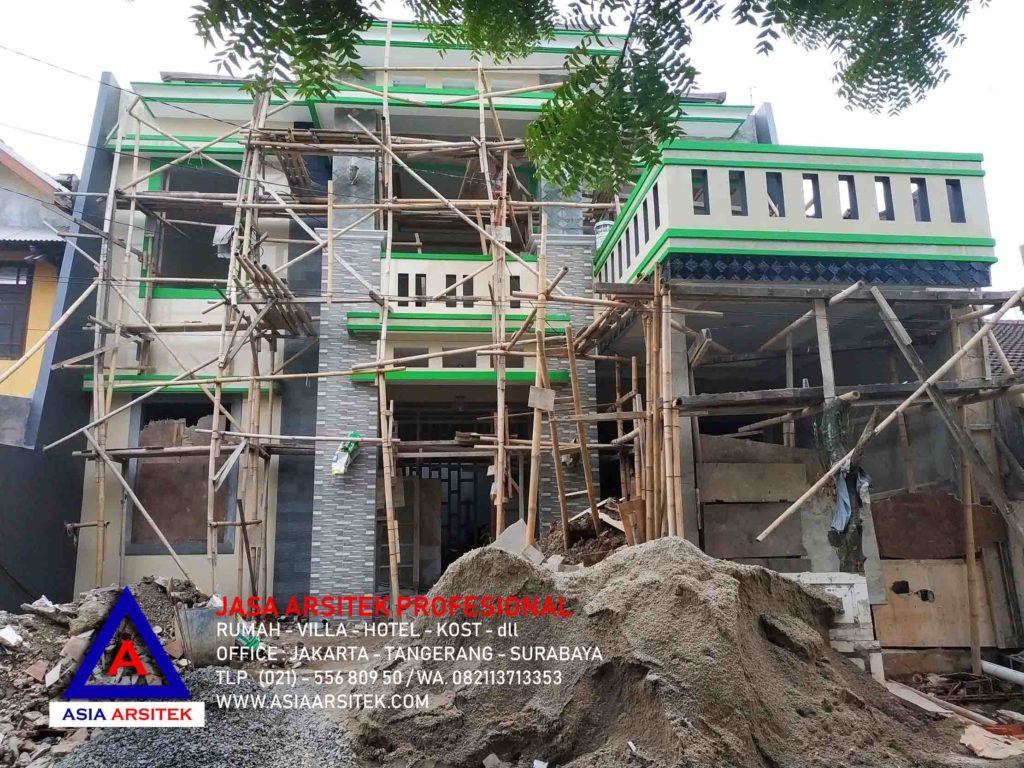 Proses Pembangunan Rumah Tropis Mewah Di Tangerang Kunjungan Aprl 19