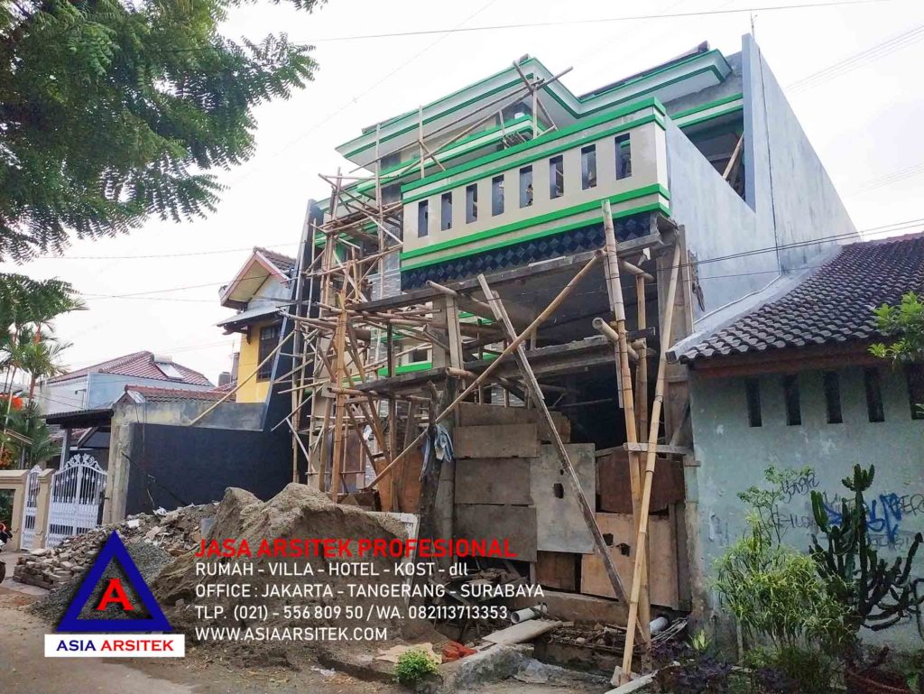 Proses Pembangunan Rumah Tropis Mewah Di Tangerang Kunjungan Aprl 19