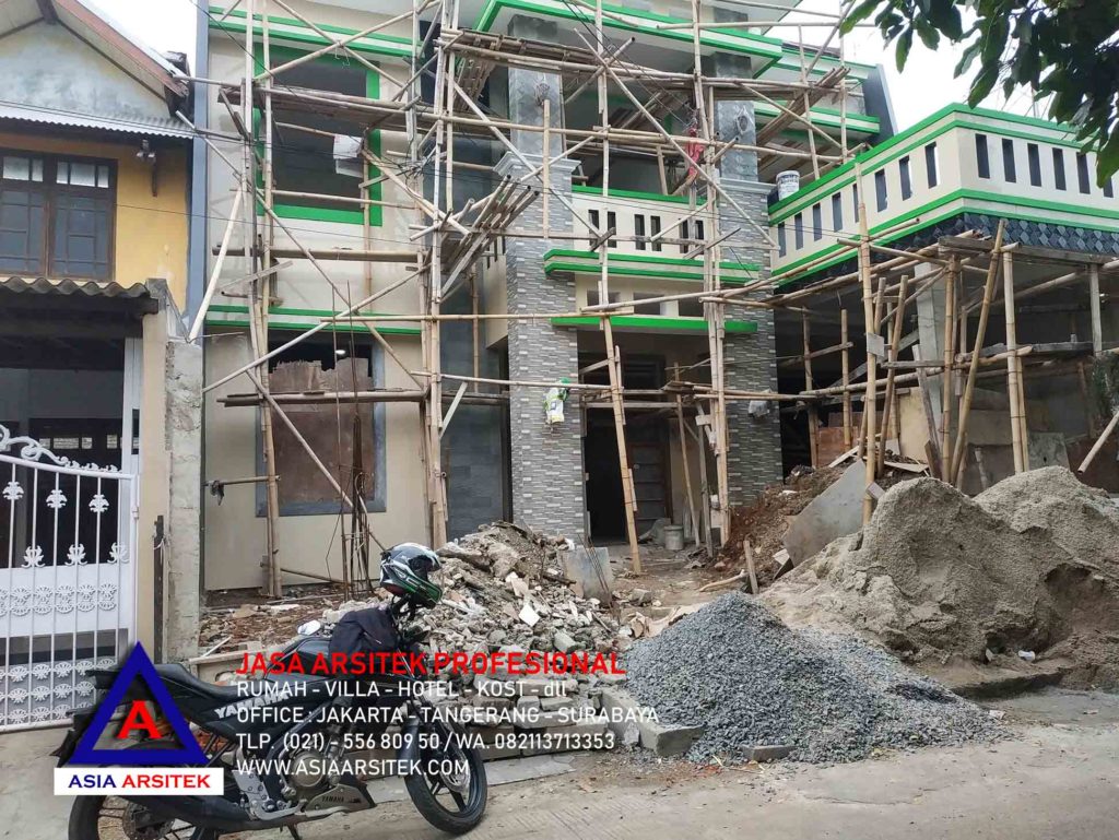 Proses Pembangunan Rumah Tropis Mewah Di Tangerang Kunjungan Aprl 19