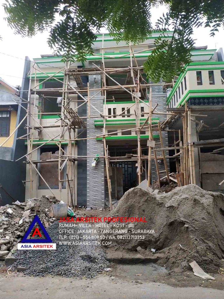 Proses Pembangunan Rumah Tropis Mewah Di Tangerang Kunjungan Aprl 19
