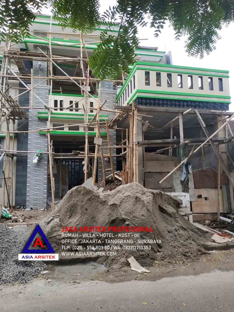 Proses Pembangunan Rumah Tropis Mewah Di Tangerang Kunjungan Aprl 19