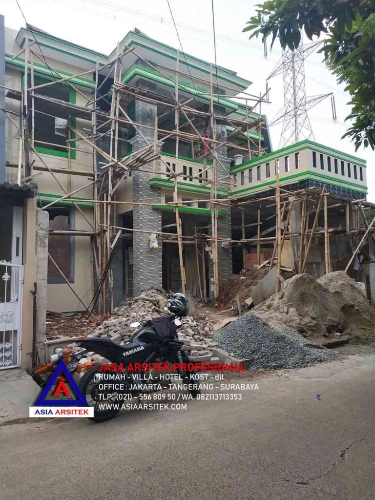 Proses Pembangunan Rumah Tropis Mewah Di Tangerang Kunjungan Aprl 19