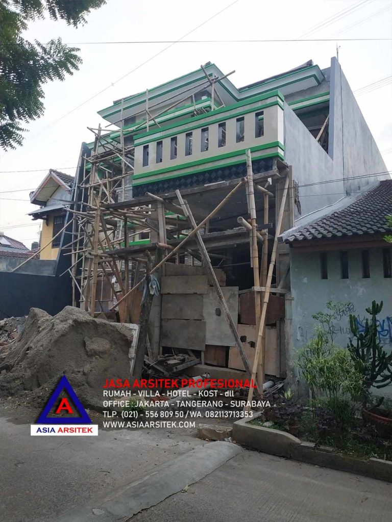 Proses Pembangunan Rumah Tropis Mewah Di Tangerang Kunjungan Aprl 19