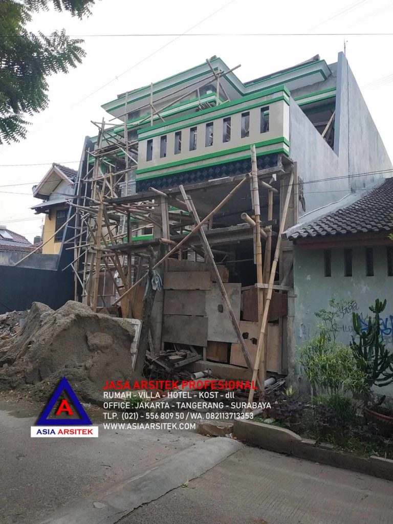Proses Pembangunan Rumah Tropis Mewah Di Tangerang Kunjungan Aprl 19