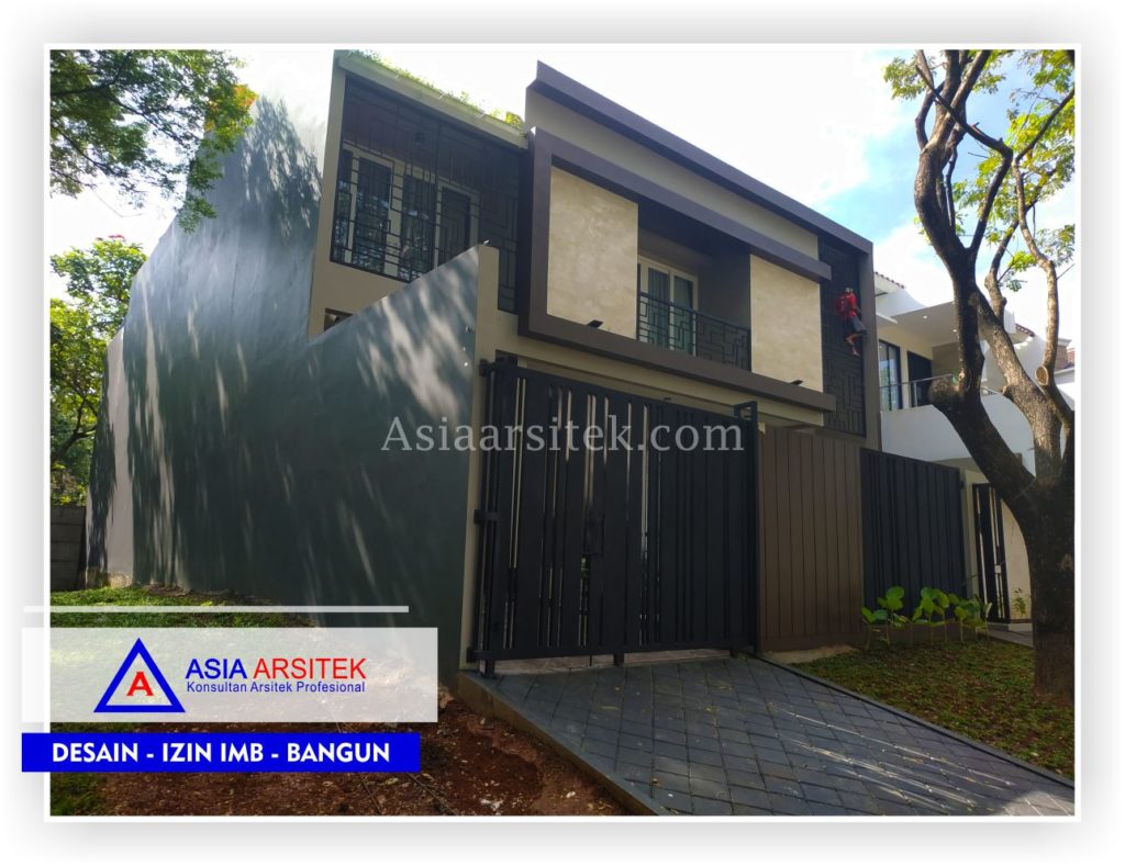 Realisasi Rumah Minimalis Bpk Fanur-Di Jakarta-Tangerang-Bekasi-Bandung-Jasa Konsultan Desain Arsitek Profesional - Desain Rumah Mewah - Arsitek Gambar Desain Rumah Klasik Mewah 1