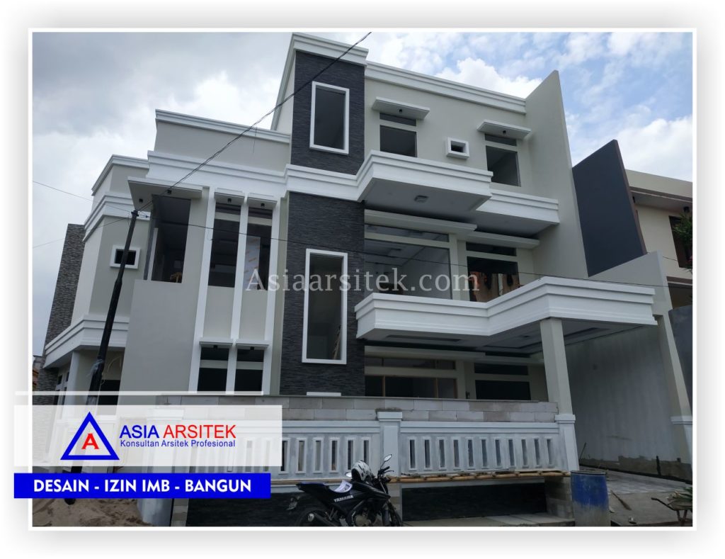 Realisasi Tampak Depan Rumah Bpk Hendra Sun Kho - Arsitek Desain Rumah Minimalis Modern Di Tangerang-Jakarta-Bogor-Bekasi-Bandung-Jasa Konsultan Desain Arsitek Profesional (1)