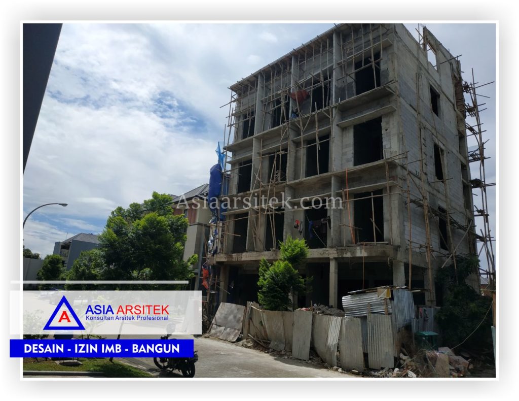 Tampak Depan Rumah Bpk Hendra Joe - Arsitek Desain Rumah Minimalis Modern Di Tangerang-Jakarta-Bogor-Bekasi-Bandung-Jasa Konsultan Desain Arsitek Profesional 2