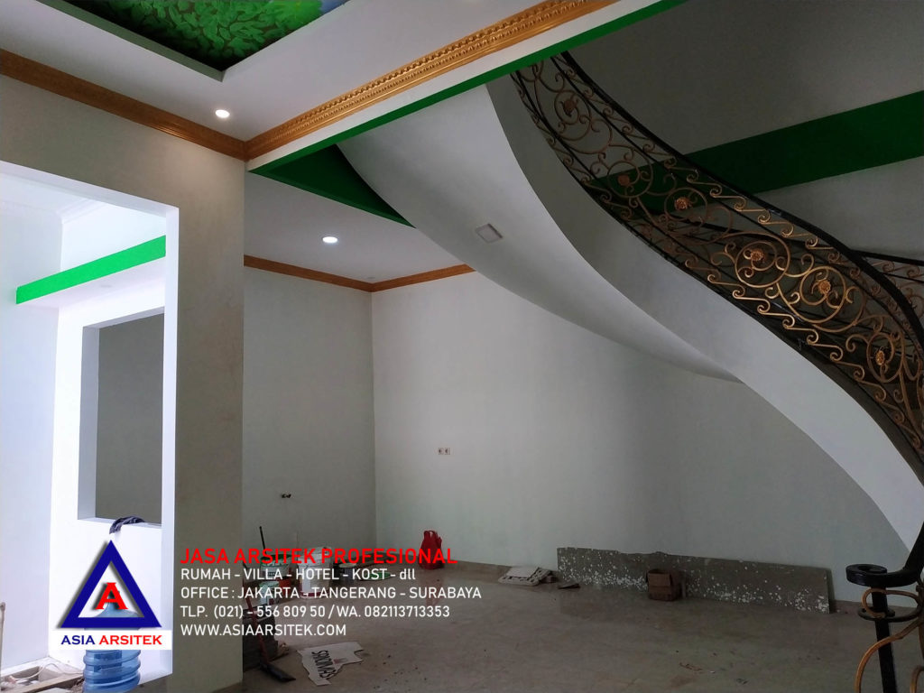 Proses Pembangunan Rumah Tropis Mewah Di Tangerang Mei 19