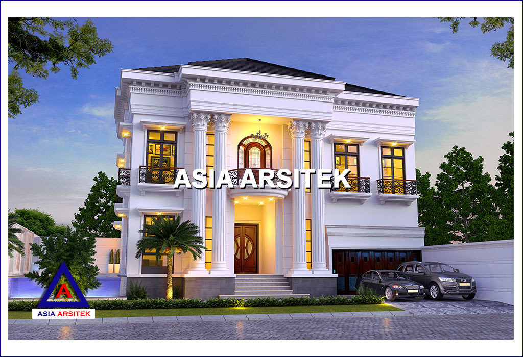 Jasa Arsitek Desain Gambar Rumah Mewah Klasik Di Jakarta Selatan