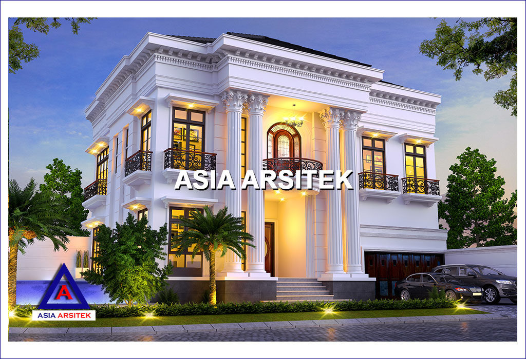 Jasa Arsitek Desain Gambar Rumah Mewah Klasik Di Jakarta Selatan