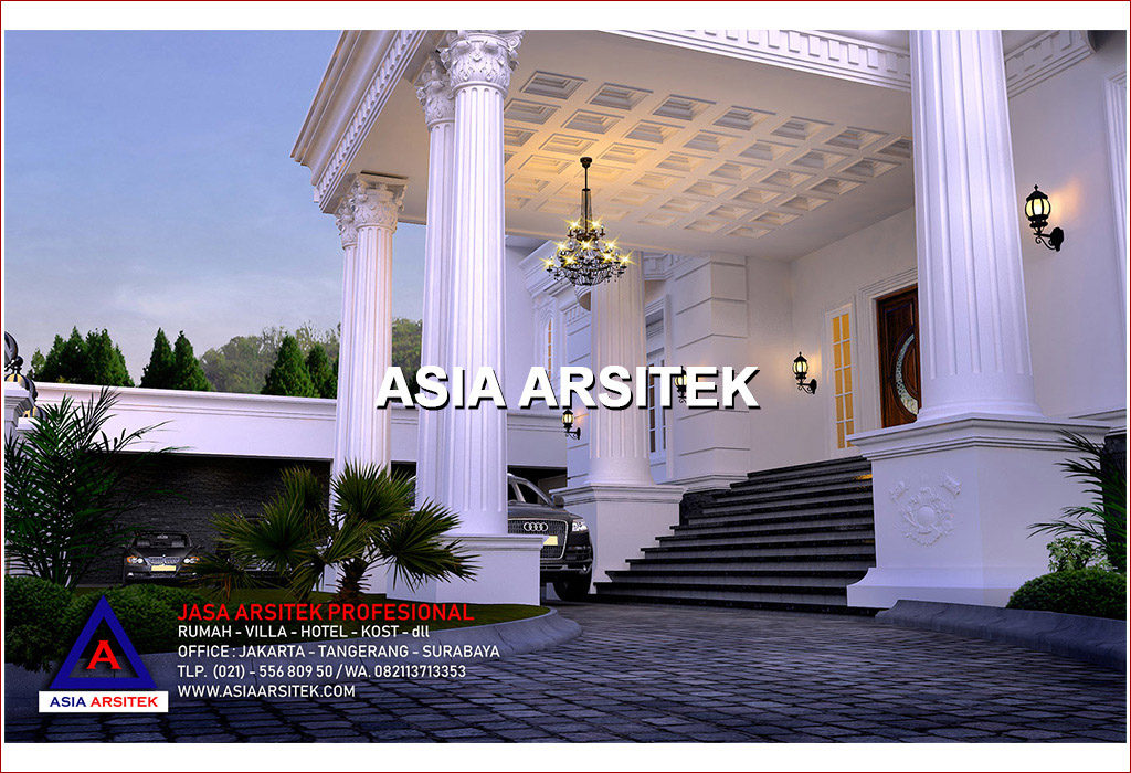 Jasa Desain Arsitek Model Rumah Mewah Klasik Classic Di Jakarta