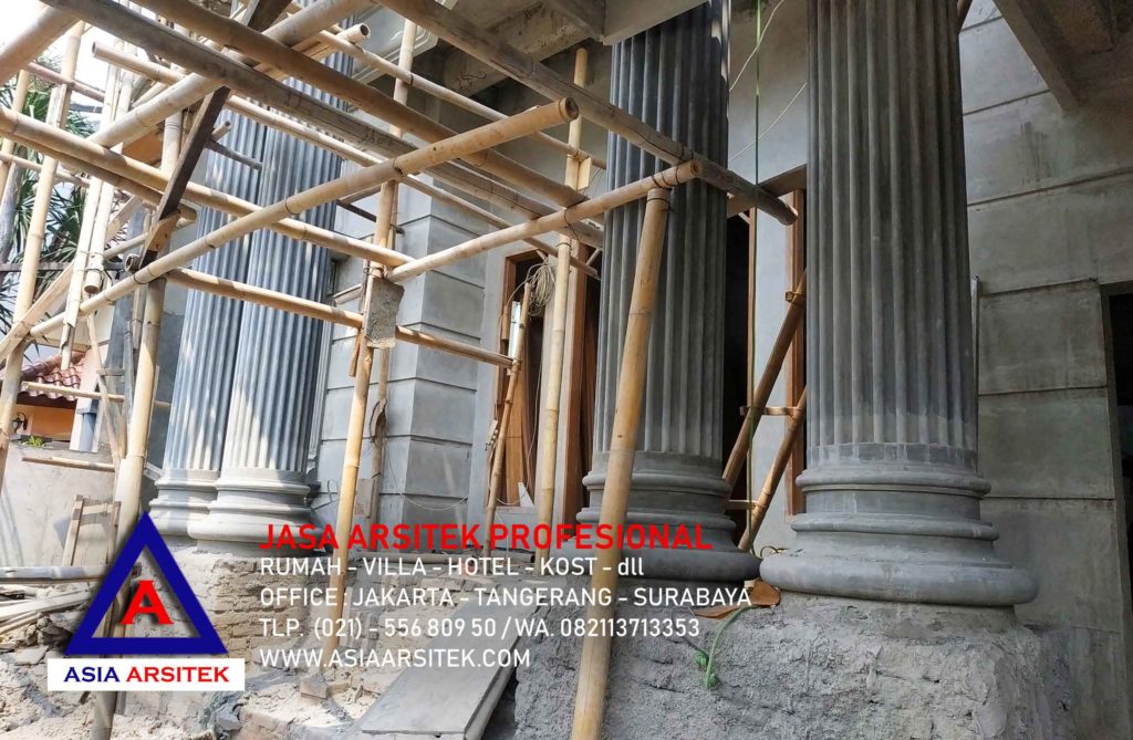Realisasi Desain Rumah Mewah Classic Klasik Di Bekasi Kunjungan Mei 2019
