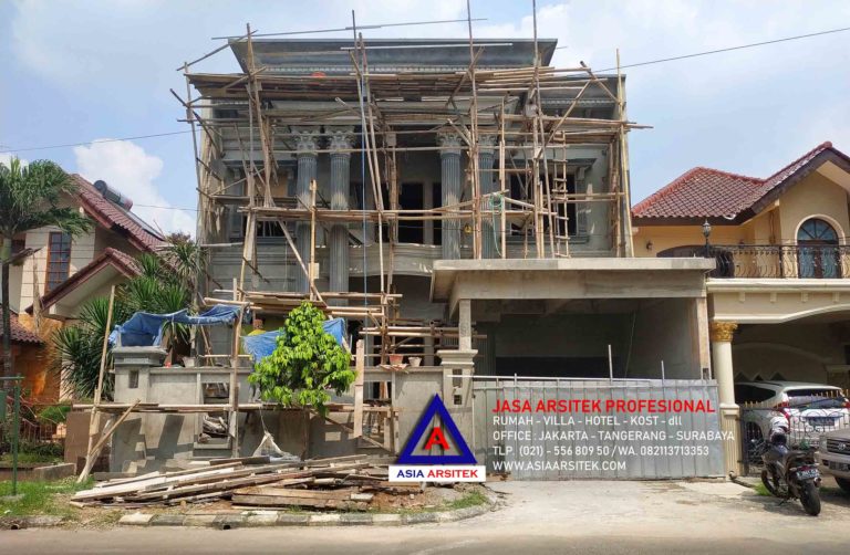 Realisasi Desain Rumah Mewah Classic Klasik Di Bekasi Kunjungan Mei 2019