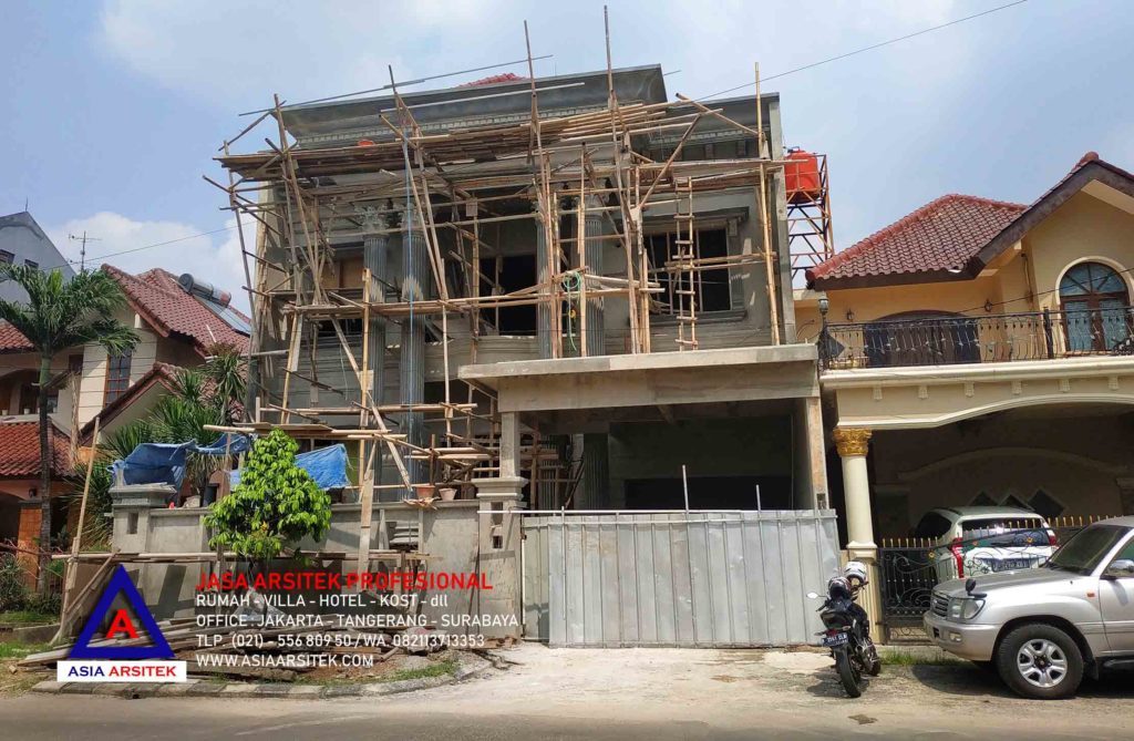 Realisasi Desain Rumah Mewah Classic Klasik Di Bekasi Kunjungan Mei 2019