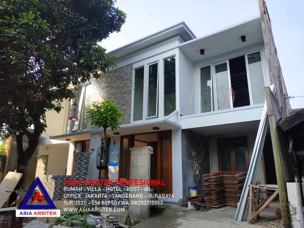Realisasi Desain Rumah Minimalis Pak Sunarno Di Jakarta Selatan Mei 19