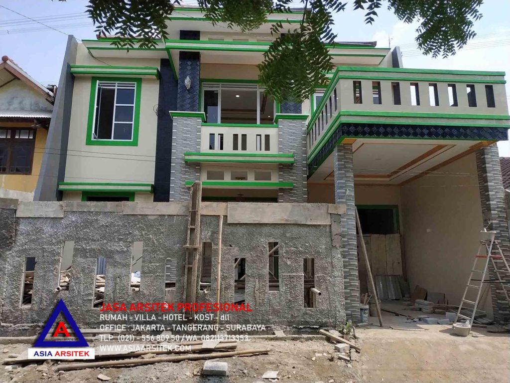 Proses Pembangunan Rumah Tropis Mewah Di Tangerang Mei 19