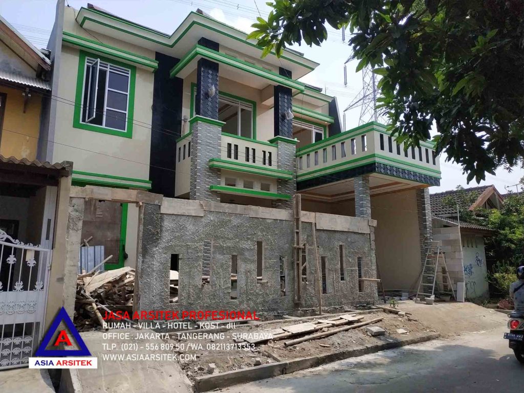 Proses Pembangunan Rumah Tropis Mewah Di Tangerang Mei 19