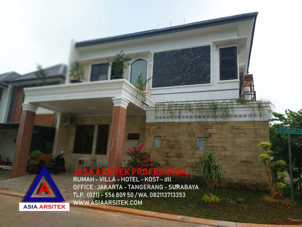 Realisasi Desain Rumah Tropis Mewah Di Tangerang Kunjungan Mei 2019