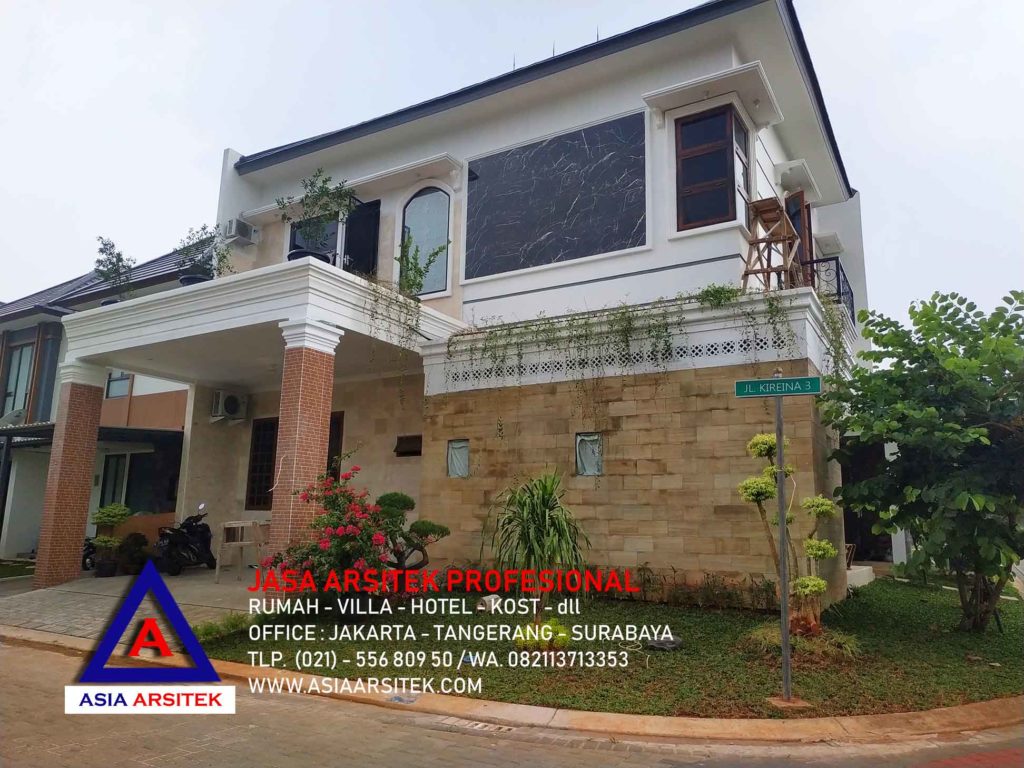Realisasi Desain Rumah Tropis Mewah Di Tangerang Kunjungan Mei 2019