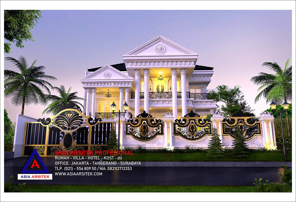 Arsitek Rumah Klasik Mewah di Tangerang