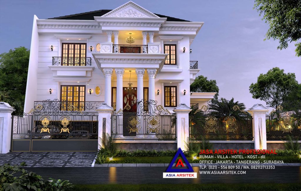 Jasa Arsitek Desain Rumah Mewah Klasik Di Sentul Jawa Barat 20
