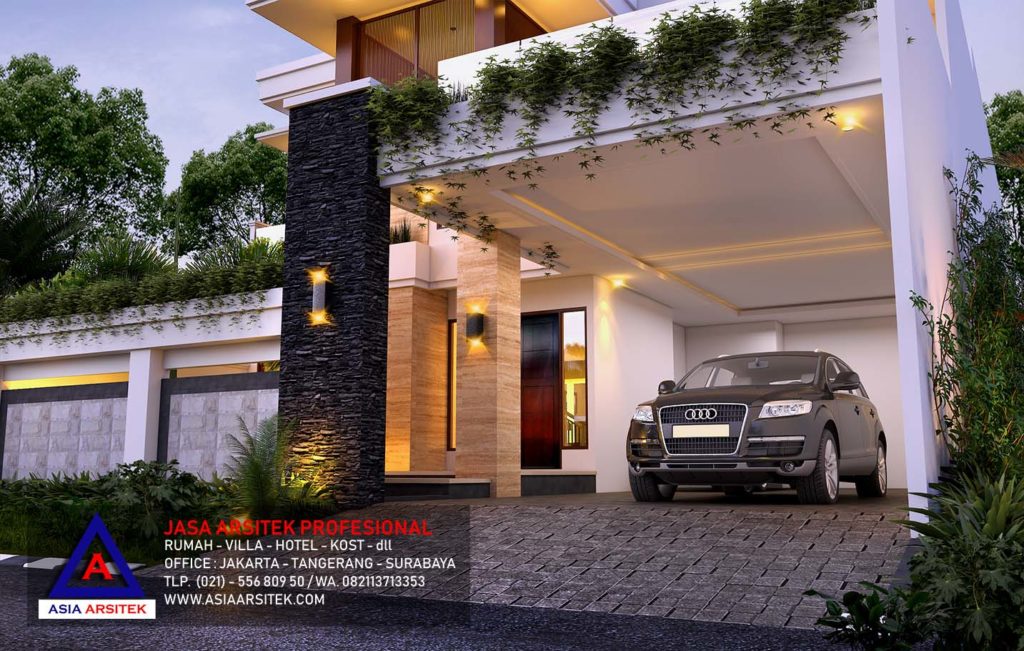 Jasa Desain Rumah Tropis Modern Di Cibubur Jakarta Indonesia 18