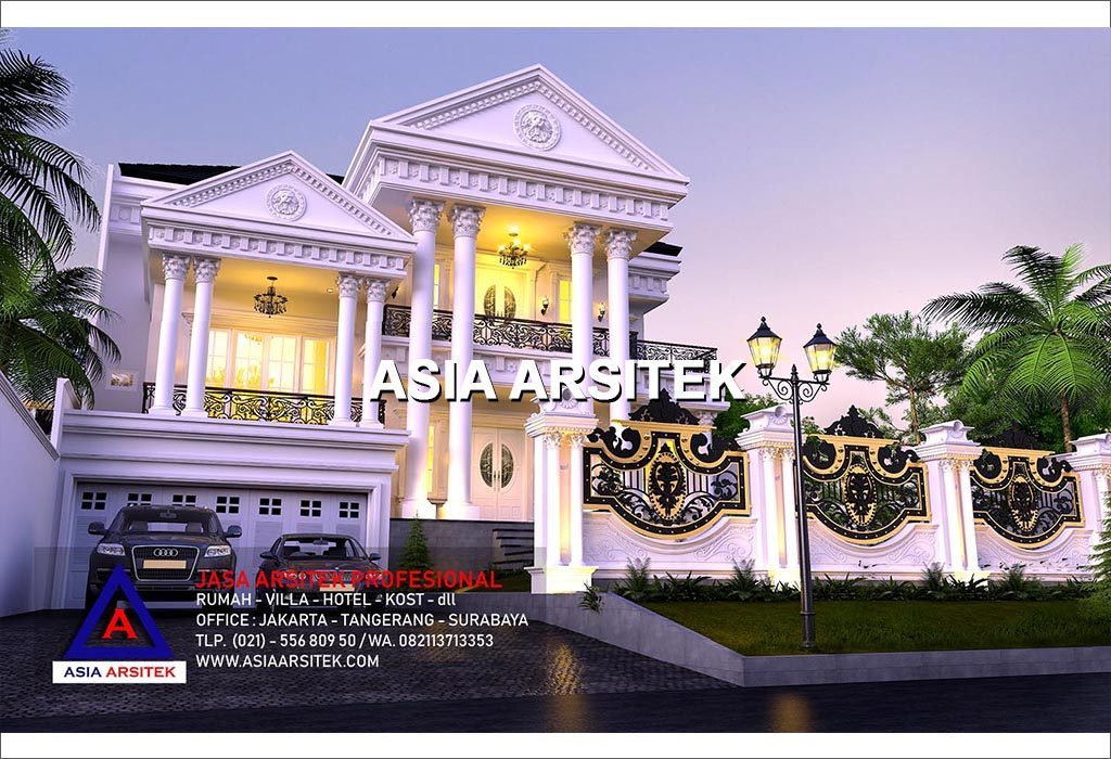 Jasa Desain Rumah Mewah Klasik Di Kebon Jeruk Jakarta Barat