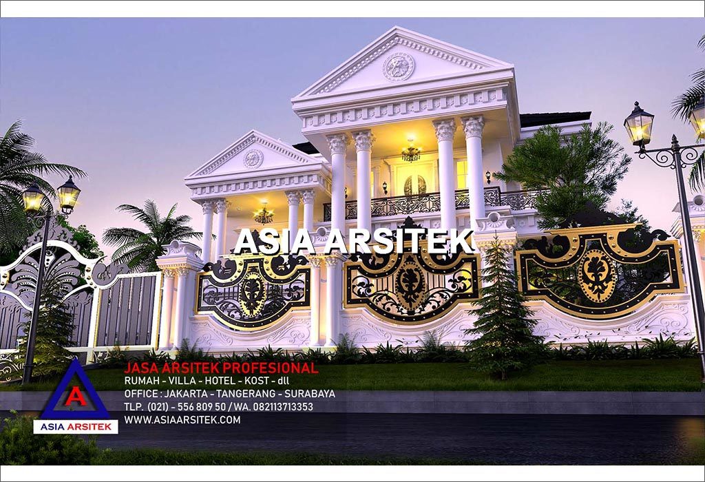 Jasa Desain Rumah Mewah Klasik Di Kebon Jeruk Jakarta Barat