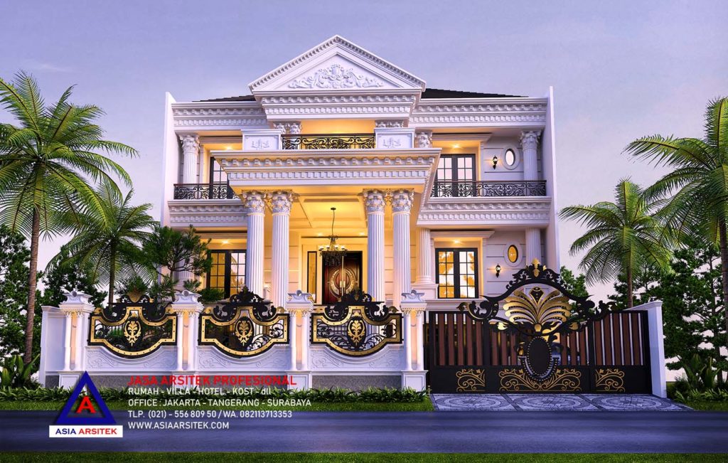Jasa Arsitek Desain Rumah Mewah Klasik Di Makassar Sulawesi 23