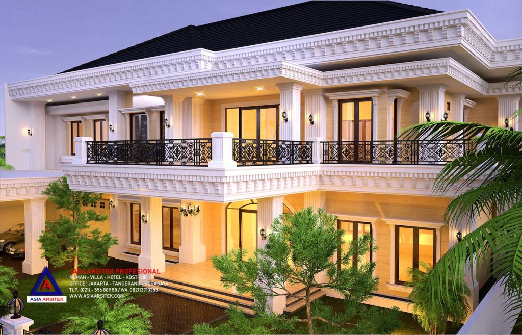 Jasa Desain Rumah Mewah Tropis Di Cibubur Jakarta Indonesia 20
