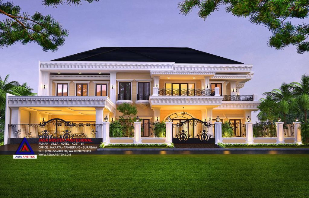 Jasa Desain Rumah Mewah Tropis Di Cibubur Jakarta Indonesia 20