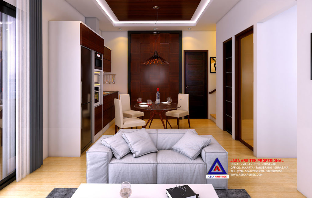 Jasa Desain Interior Rumah Mewah Tropis Modern Di Bintaro Tangerang