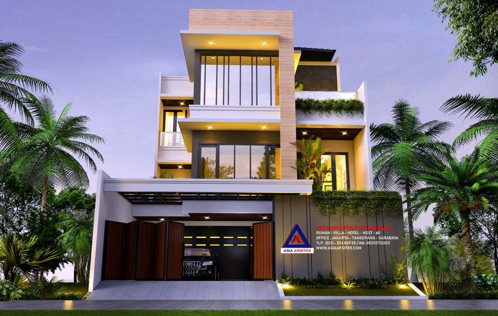 Jasa Desain Rumah Tropis Modern Di Bintaro Tangerang Indonesia 19