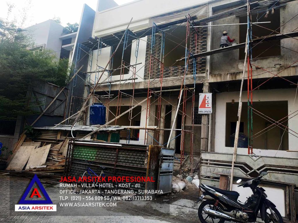 Pembangunan Rumah Minimalis Pak Alvian Di Jakarta Barat 7/19