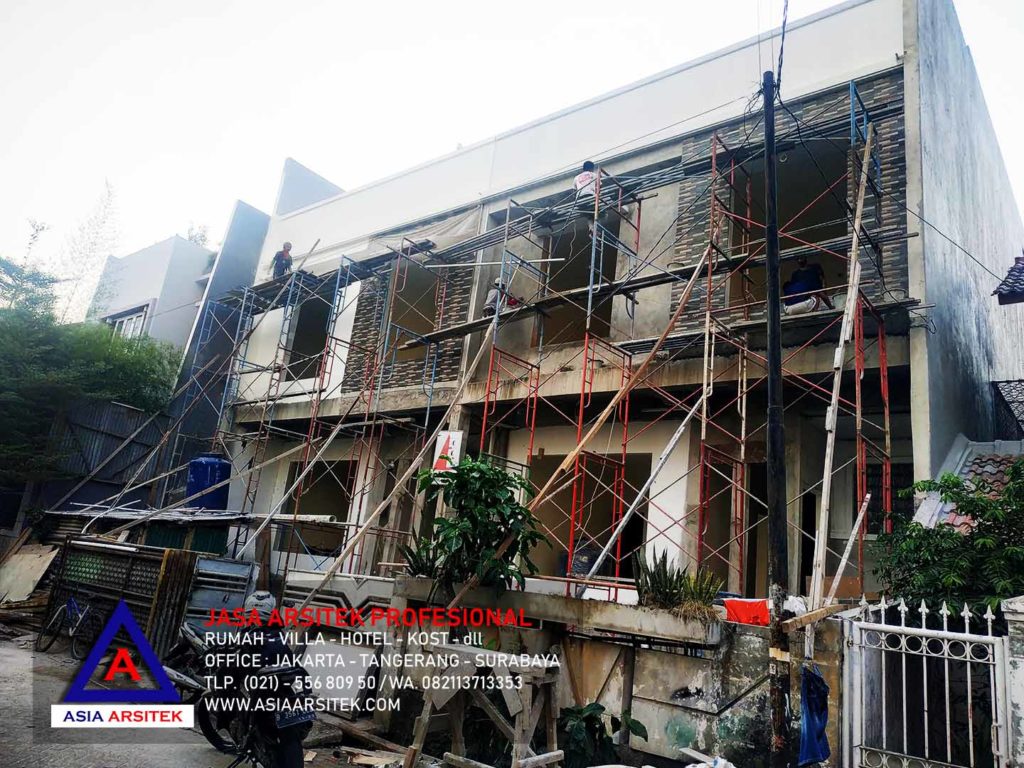 Pembangunan Rumah Minimalis Pak Alvian Di Jakarta Barat 7/19