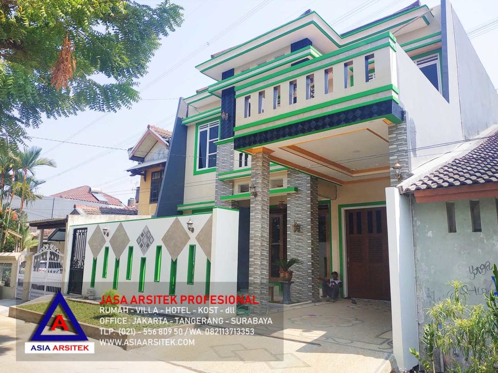 Pembangunan Rumah Tropis Mewah Pak Willy Di Tangerang 6/19