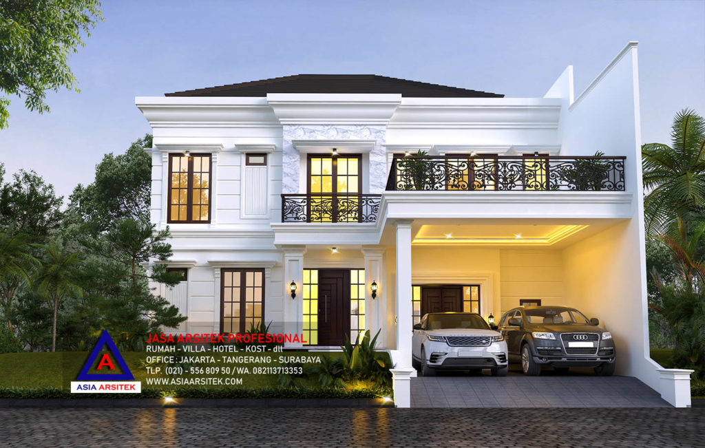 Inspirasi Jasa Arsitek Desain Rumah Mewah Tropis Di BSD Tangerang