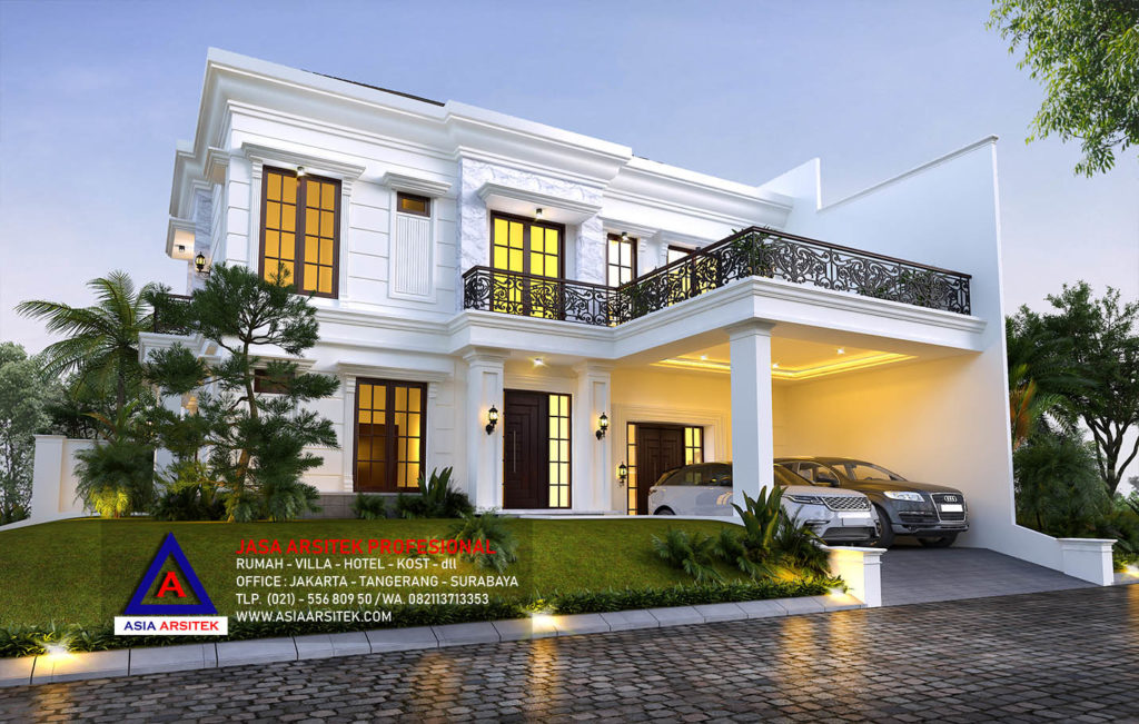Inspirasi Jasa Arsitek Desain Rumah Mewah Tropis Di BSD Tangerang