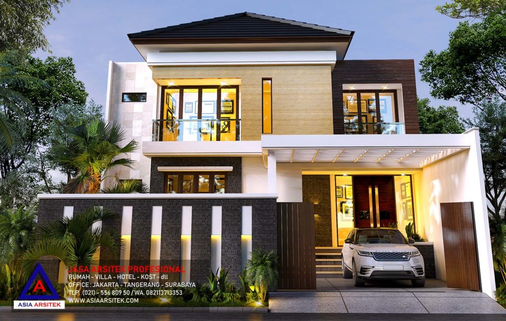 Jasa Desain Rumah Tropis Modern Di Tebet Jakarta Selatan ...