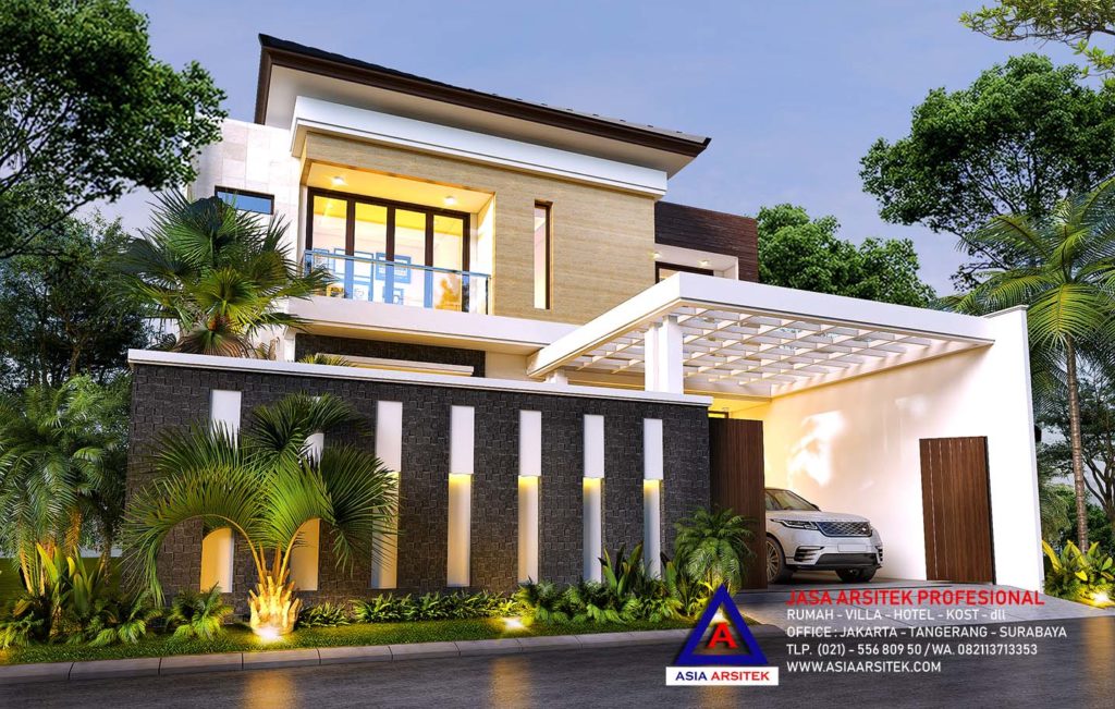 Jasa Desain Rumah Tropis Modern Di Tebet Jakarta Selatan
