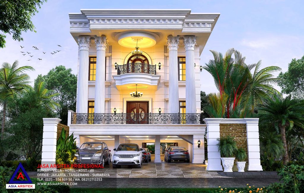 Jasa Desain Rumah Klasik Classic Mewah Di Kelapa Gading Jakarta Utara