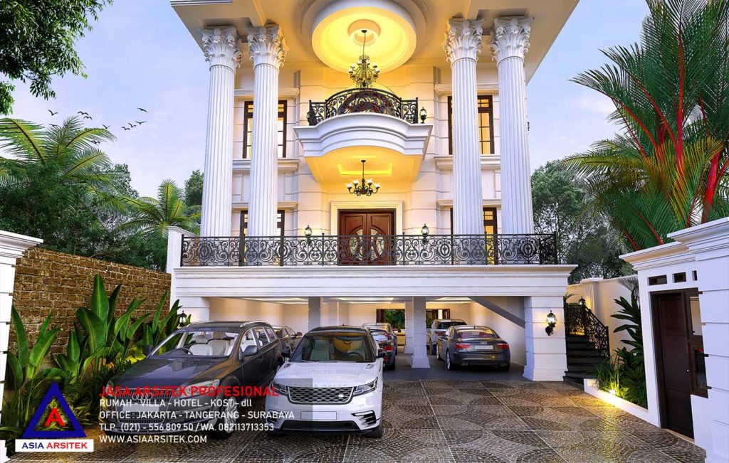 Jasa Desain Rumah Klasik Classic Mewah Di Kelapa Gading Jakarta Utara