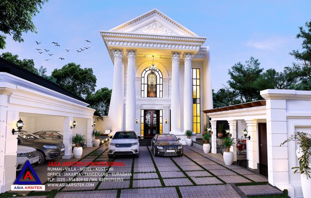 Jasa Desain Rumah Klasik Mewah Di Pantai Indah Kapuk Jakarta Utara