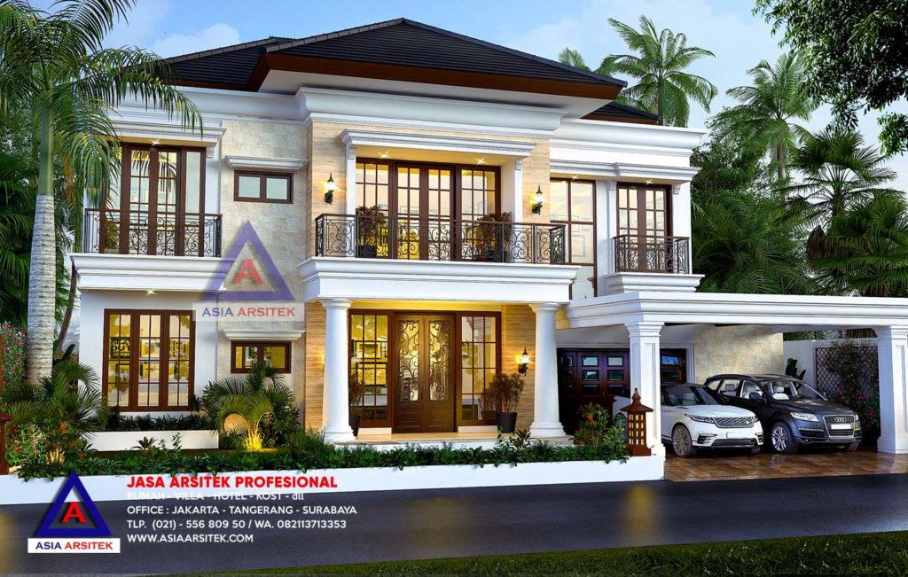 Jasa Arsitek BSD Tangerang Banten Desain Rumah Ibu Annis