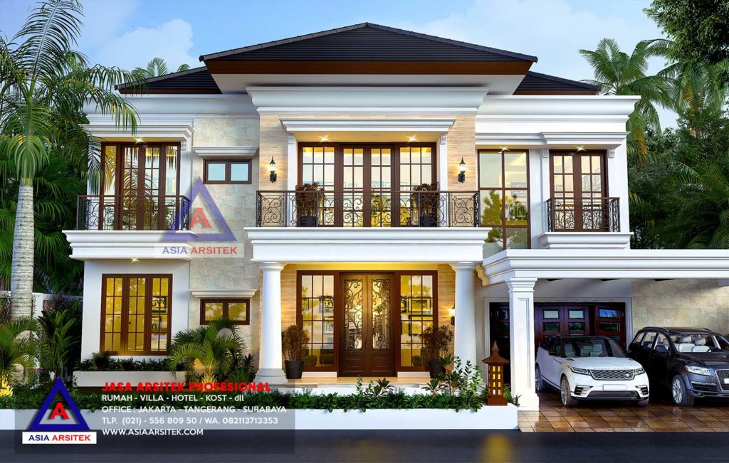 Jasa Arsitek BSD Tangerang Banten Desain Rumah Ibu Annis