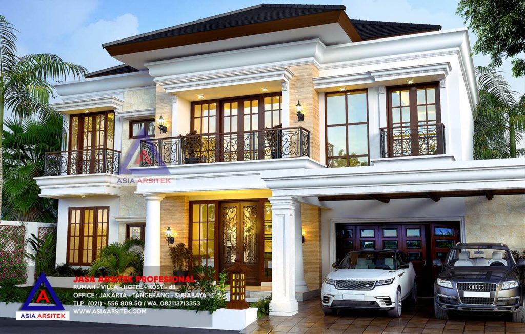 Jasa Arsitek BSD Tangerang Banten Desain Rumah Ibu Annis